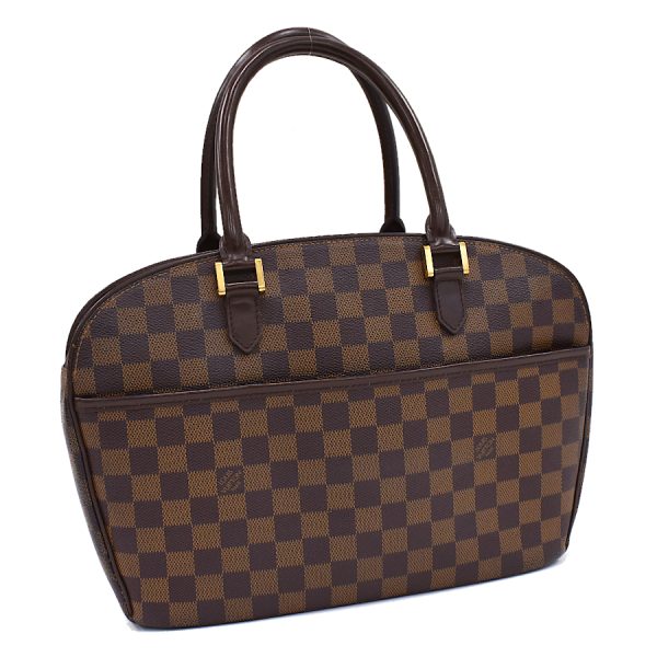 5000017884101285 1 Louis Vuitton Sarria Horizontal Handbag Damier Ebene Brown