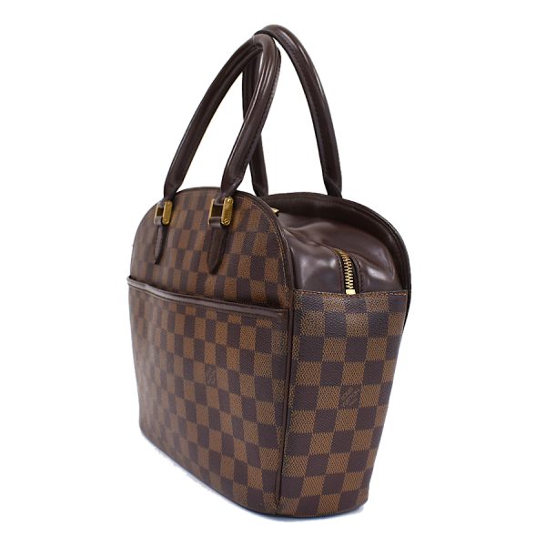 5000017884101285 2 Louis Vuitton Sarria Horizontal Handbag Damier Ebene Brown