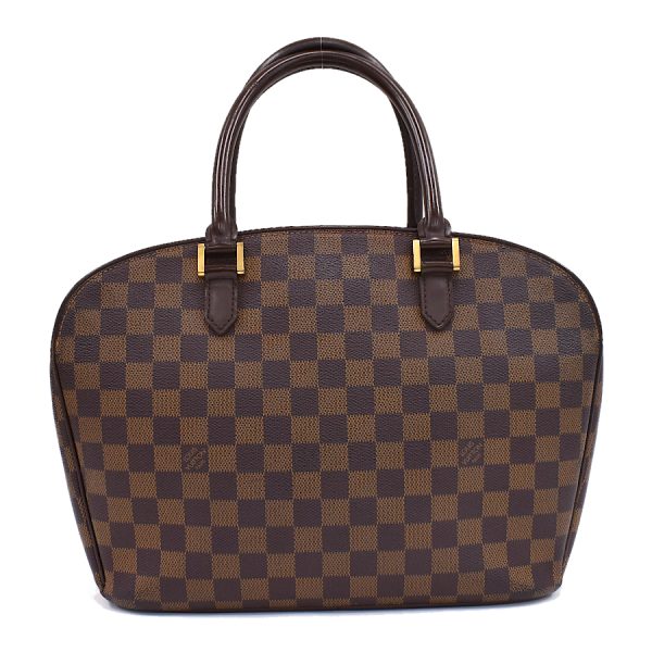 5000017884101285 3 Louis Vuitton Sarria Horizontal Handbag Damier Ebene Brown