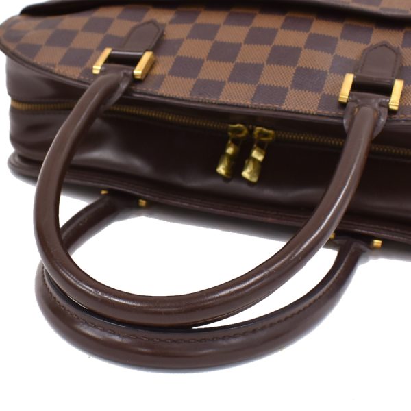 5000017884101285 6 Louis Vuitton Sarria Horizontal Handbag Damier Ebene Brown