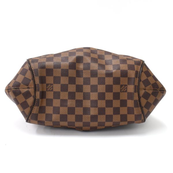 5000017884101286 4 Louis Vuitton Sistina MM Shoulder Bag Damier Ebene Brown