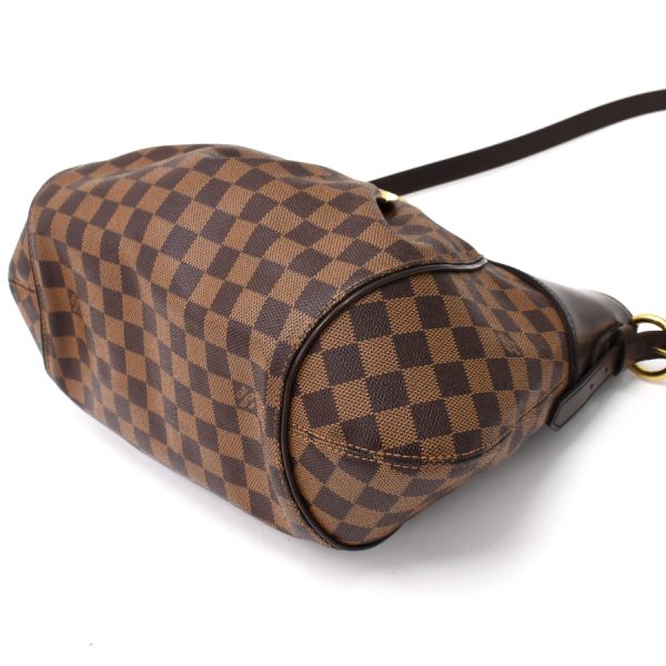 5000017884101286 5 Louis Vuitton Sistina MM Shoulder Bag Damier Ebene Brown