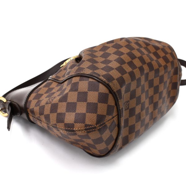 5000017884101286 6 Louis Vuitton Sistina MM Shoulder Bag Damier Ebene Brown