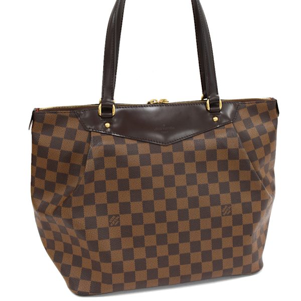 5000017884101346 1 Louis Vuitton Westminster GM Shoulder Bag Damier Ebene Brown