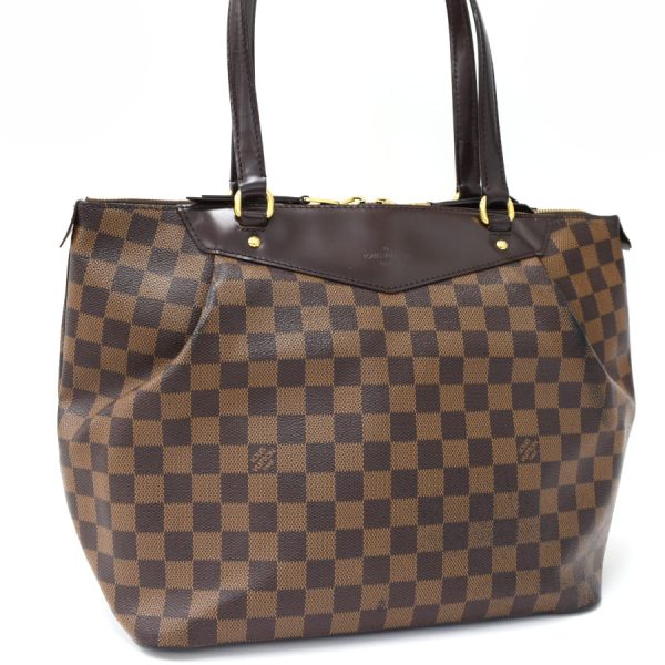 5000017884101359 1 Louis Vuitton Westminster GM Shoulder Bag Damier Ebene Brown