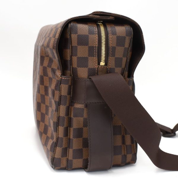 5000017884101361 2 Louis Vuitton Naviglio Shoulder Bag N45255 Damier Ebene Brown