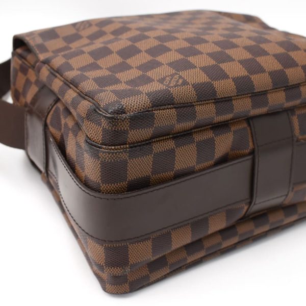 5000017884101361 5 Louis Vuitton Naviglio Shoulder Bag N45255 Damier Ebene Brown