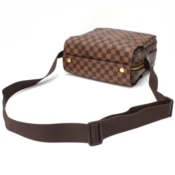 5000017884101361 7 Louis Vuitton Naviglio Shoulder Bag N45255 Damier Ebene Brown