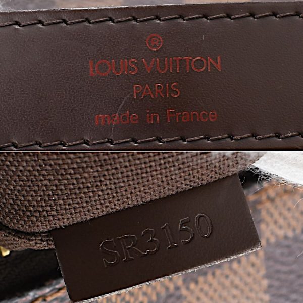 5000017884101361 9 Louis Vuitton Naviglio Shoulder Bag N45255 Damier Ebene Brown