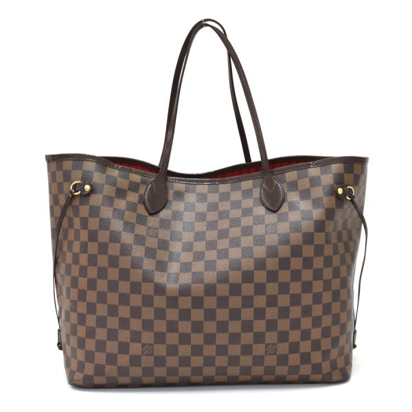 5000017884101381 3 Louis Vuitton Neverfull GM Tote Bag Damier Ebene Brown