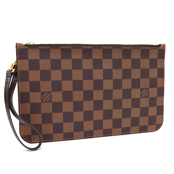 5000017884101386 1 Louis Vuitton Pouch for Neverfull Damier Ebene Brown