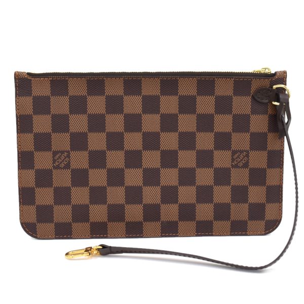 5000017884101386 3 Louis Vuitton Pouch for Neverfull Damier Ebene Brown