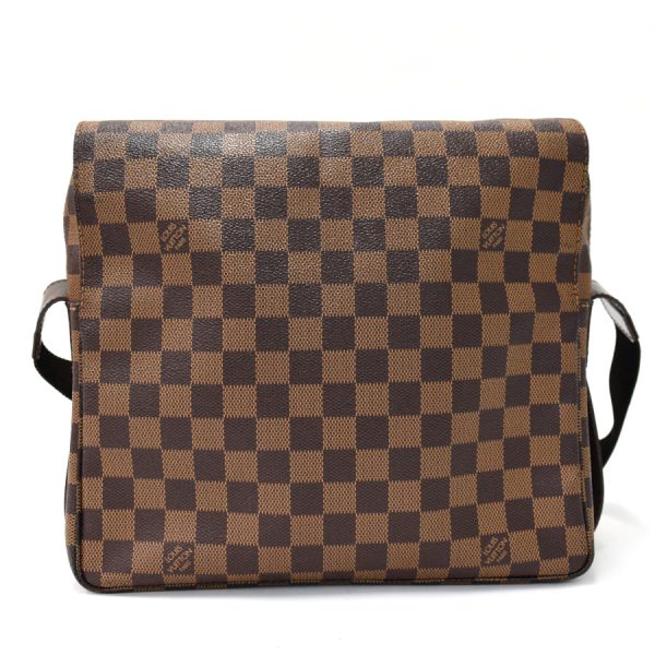 5000017884101388 3 Louis Vuitton Naviglio Messenger Shoulder Bag Damier Ebene Brown