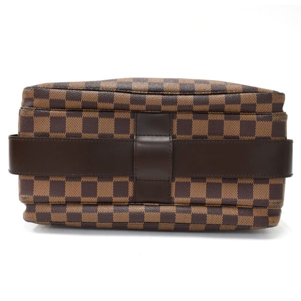 5000017884101388 4 Louis Vuitton Naviglio Messenger Shoulder Bag Damier Ebene Brown