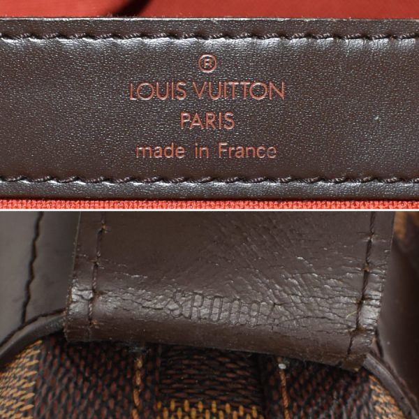 5000017884101388 9 Louis Vuitton Naviglio Messenger Shoulder Bag Damier Ebene Brown