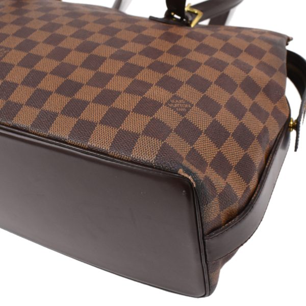 5000017884101419 5 Louis Vuitton Chelsea Shoulder Tote Bag Damier Ebene Brown