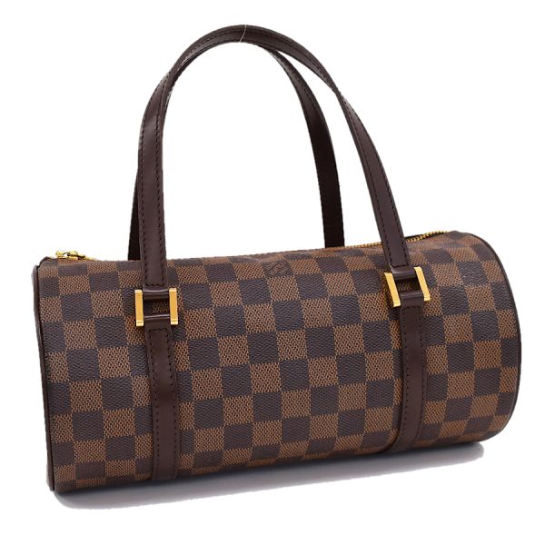 5000017884101421 1 Louis Vuitton Papillon PM Handbag Damier Ebene Brown