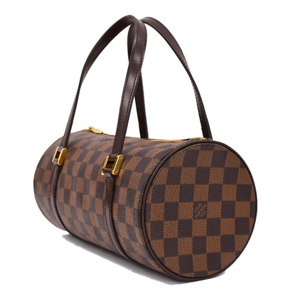 5000017884101421 2 Louis Vuitton Papillon PM Handbag Damier Ebene Brown