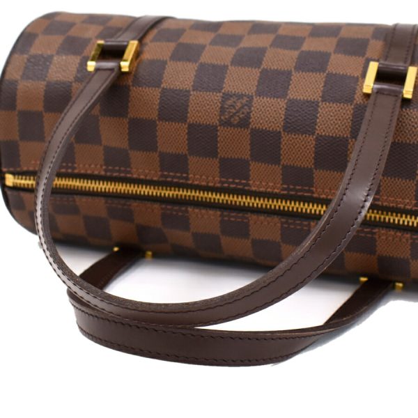 5000017884101421 7 Louis Vuitton Papillon PM Handbag Damier Ebene Brown