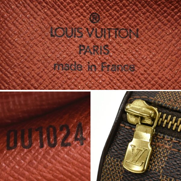 5000017884101421 9 Louis Vuitton Papillon PM Handbag Damier Ebene Brown