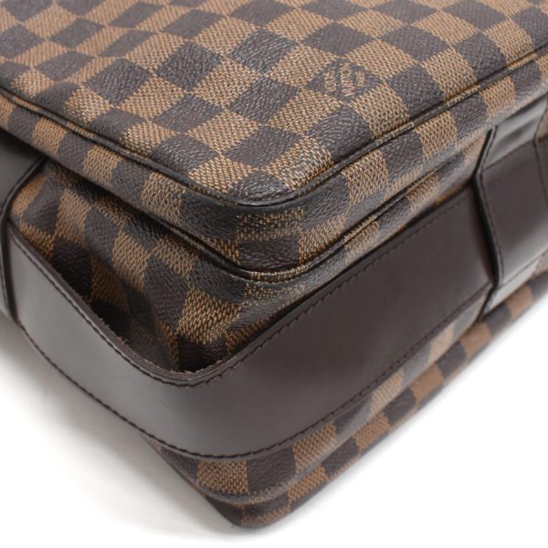 5000017884101423 6 Louis Vuitton Naviglio Messenger Shoulder Bag N45255 Damier Ebene Brown