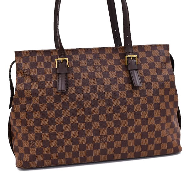 5000017884101426 1 Louis Vuitton Chelsea shoulder tote Damier Ebene Brown