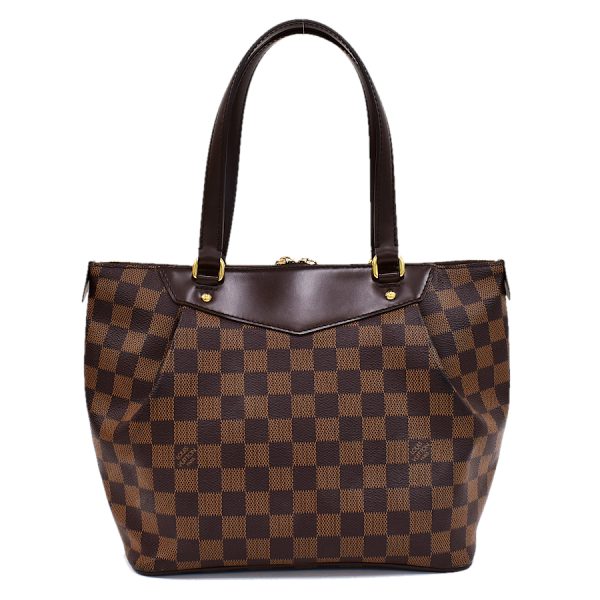 5000017884101429 3 Louis Vuitton Westminster PM Shoulder Bag Damier Ebene Brown