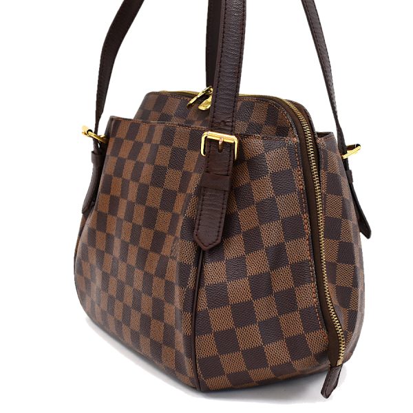 5000017884101434 2 LOUIS VUITTON Belem MM Shoulder Bag N51174 Ebene Brown