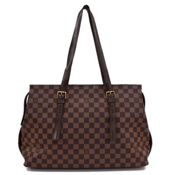 5000017884101439 3 Louis Vuitton Chelsea Shoulder Tote Bag Damier Ebene Brown