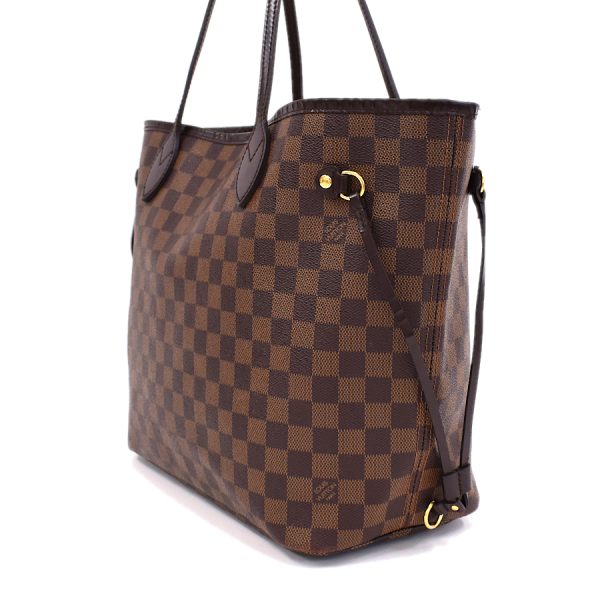 5000017884101442 2 Louis Vuitton Neverfull MM Tote Bag Damier Rose Ballerine