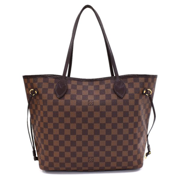 5000017884101442 3 Louis Vuitton Neverfull MM Tote Bag Damier Rose Ballerine