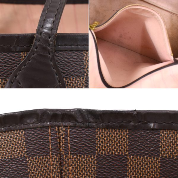 5000017884101442 9 Louis Vuitton Neverfull MM Tote Bag Damier Rose Ballerine