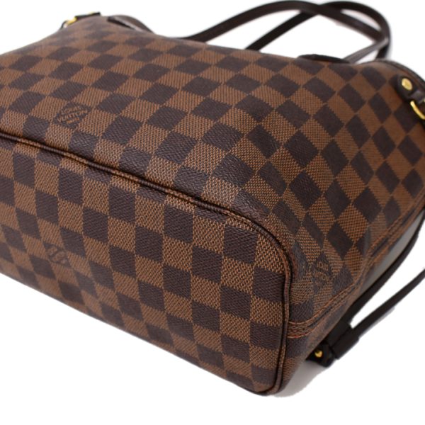 5000017884101443 5 Louis Vuitton Neverfull PM Tote Bag Damier Ebene Brown