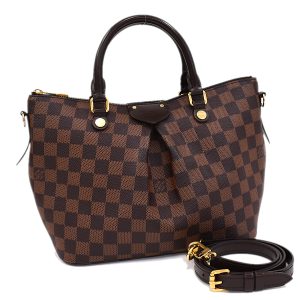 5000017884101449 1 Gucci GG Pattern Mini Sherry Line Handbag Canvas Brown