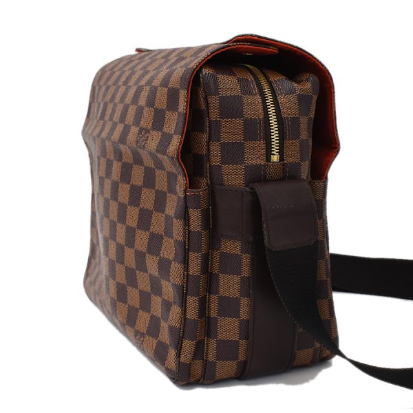 5000017884101453 2 Louis Vuitton Geronimos Body Bag Damier Ebene Brown