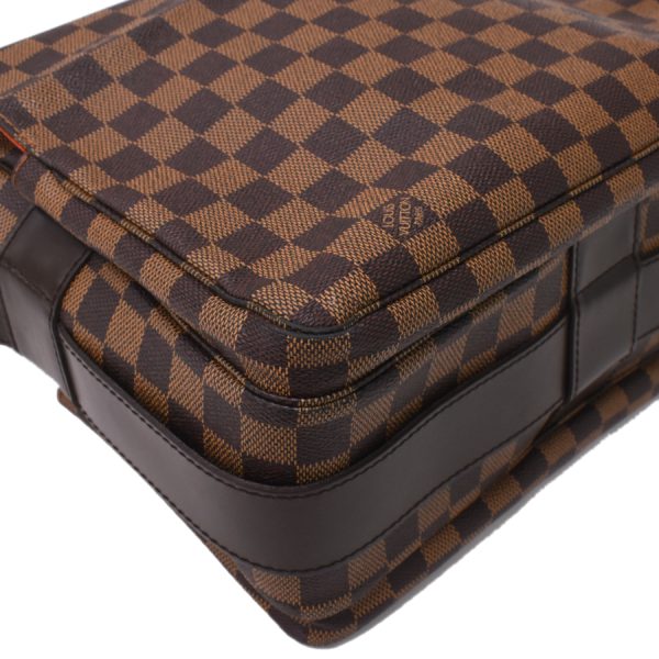 5000017884101453 6 Louis Vuitton Geronimos Body Bag Damier Ebene Brown