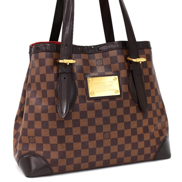 5000017884101480 1 LOUIS VUITTON Hampstead MM Damier Ebene Brown