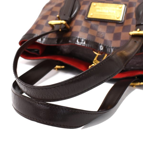 5000017884101480 6 LOUIS VUITTON Hampstead MM Damier Ebene Brown