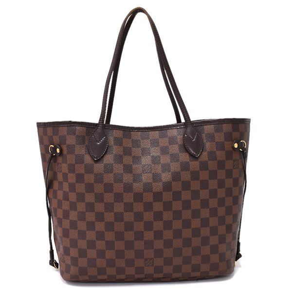 5000017884101485 3 Louis Vuitton Neverfull MM Tote Bag Damier Ebene Canvas Brown