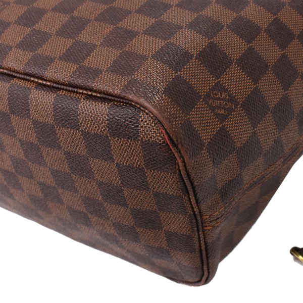 5000017884101485 5 Louis Vuitton Neverfull MM Tote Bag Damier Ebene Canvas Brown