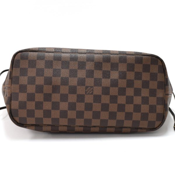 binary comment LOUIS VUITTON Neverfull MM Tote N41358 Damier Ebene Brown