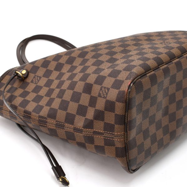 binary comment LOUIS VUITTON Neverfull MM Tote N41358 Damier Ebene Brown