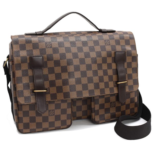 5000017884101521 1 Louis Vuitton Ellipse MM Handbag Damier Ebene Brown Special Order