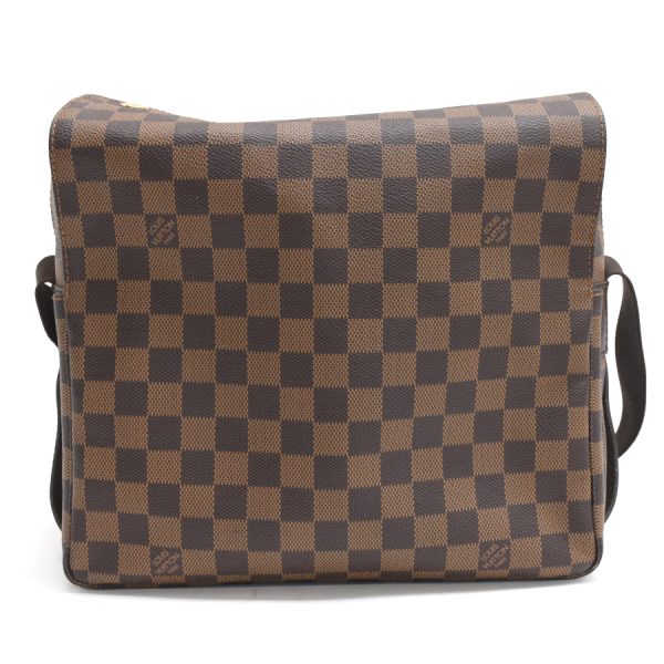 5000017884101523 3 Louis Vuitton Naviglio Messenger Shoulder Bag Ebene Brown