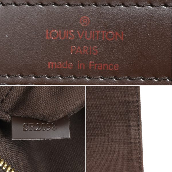 5000017884101523 9 Louis Vuitton Naviglio Messenger Shoulder Bag Ebene Brown