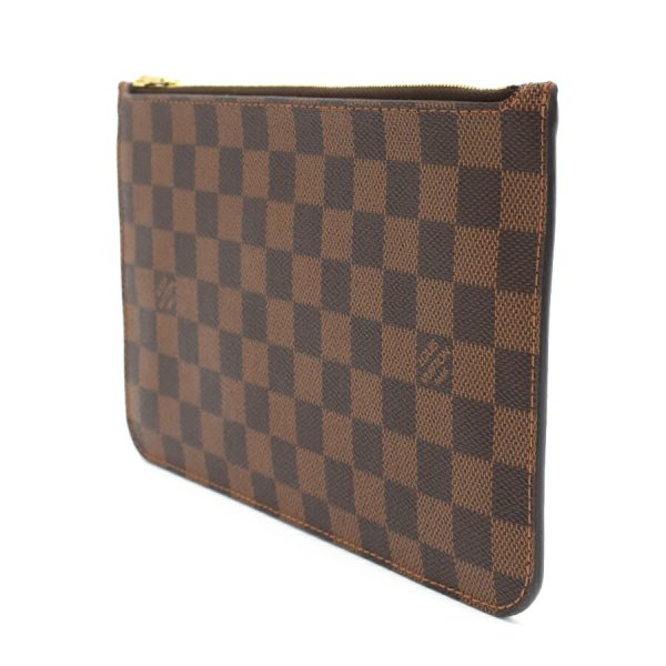 5000017884101546 2 Louis Vuitton Poche Toilette 15 Pouch Damier Ebene Canvas Brown