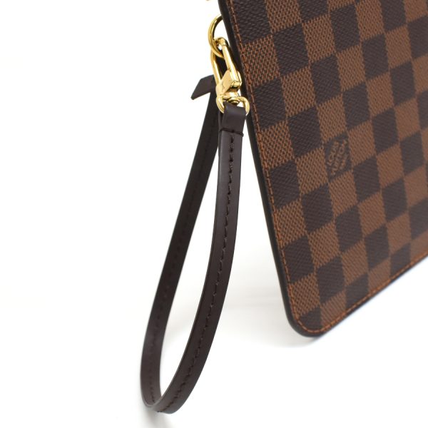 5000017884101546 7 Louis Vuitton Poche Toilette 15 Pouch Damier Ebene Canvas Brown