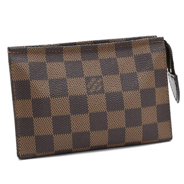 5000017884101548 1 Louis Vuitton Portefeuille Long Wallet Damier Ebene Brown