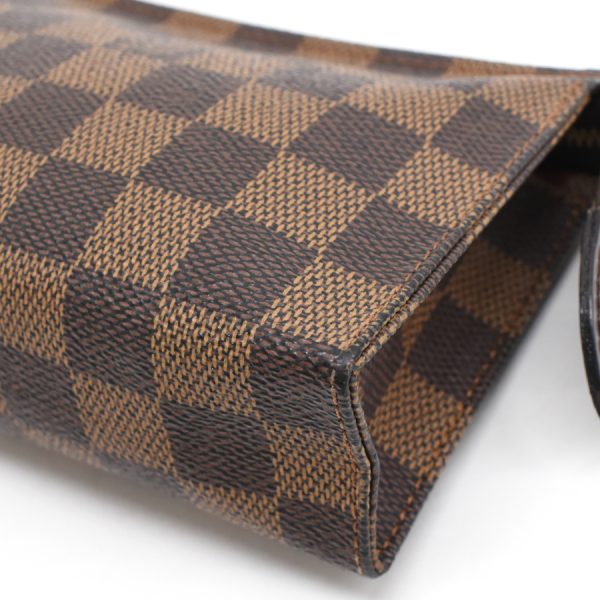 5000017884101548 5 Louis Vuitton Portefeuille Long Wallet Damier Ebene Brown