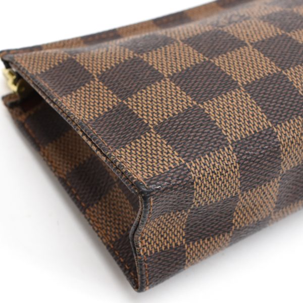 5000017884101548 6 Louis Vuitton Portefeuille Long Wallet Damier Ebene Brown